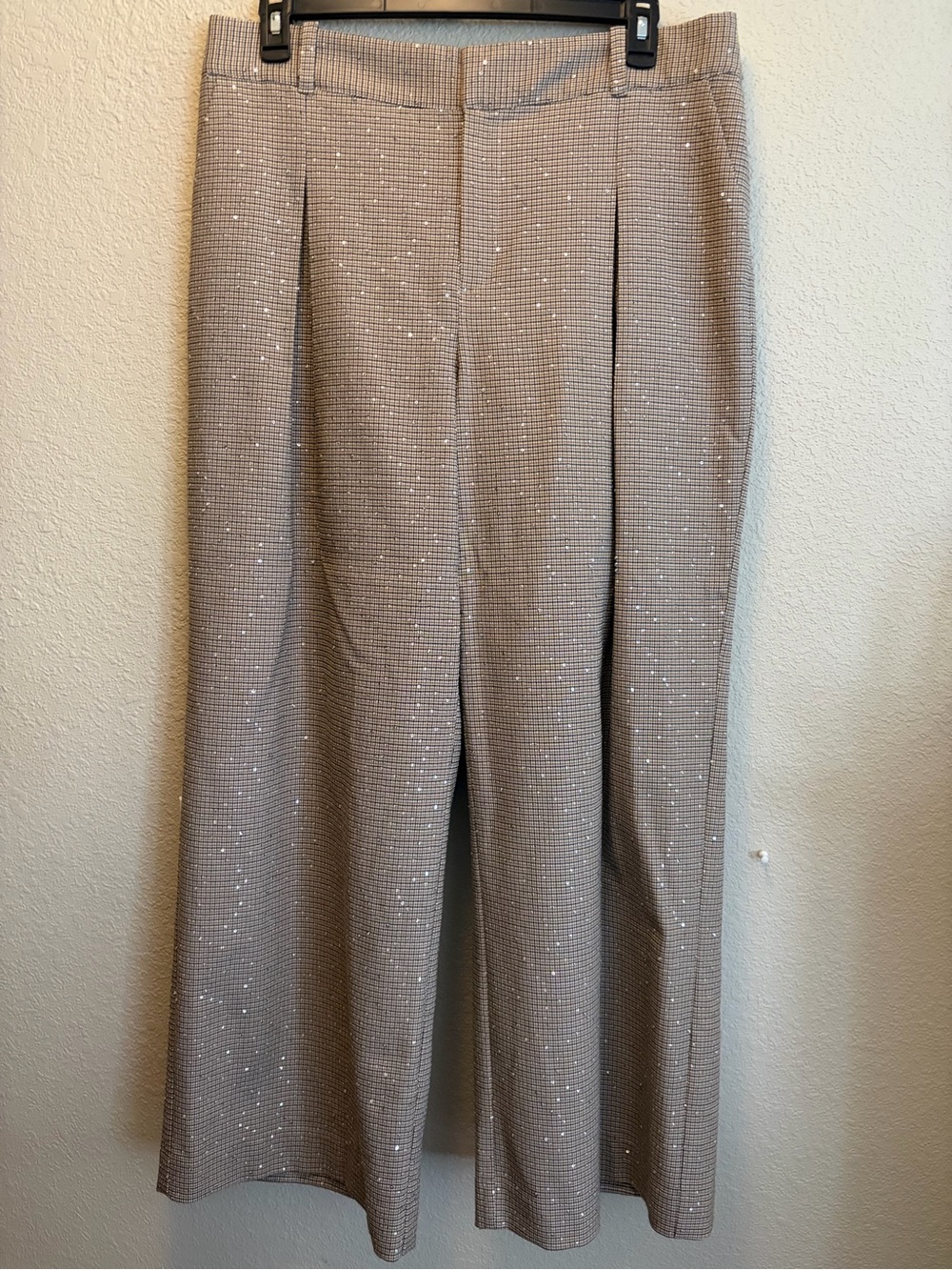 On 34th evening sequins high rise pant